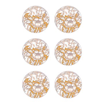 Glasunderlägg Åry Trays Bachelors Button