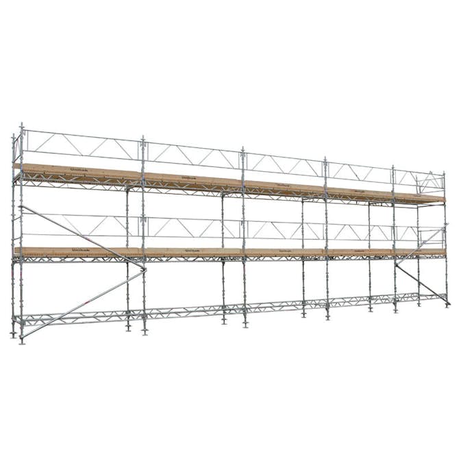 Ställning Komplett Unihak 2 bomlag Bredd 15 m Höjd 4/6 m