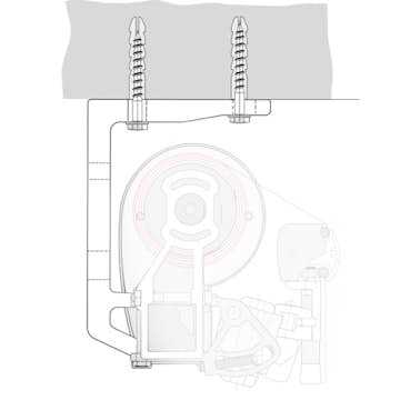 Takfäste för Terrassmarkis Dittsolskydd