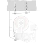 Takfäste för Terrassmarkis Dittsolskydd