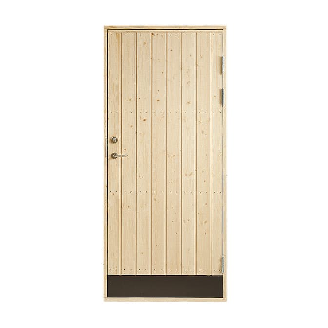 Ytterdörr 90x190 cm 18 Höger Omålad