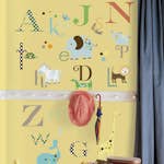 Väggdekor RoomMates Animal Alphabet