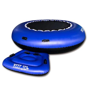Vattenstudsmatta Deep Sea Water Trampoline med Plattform