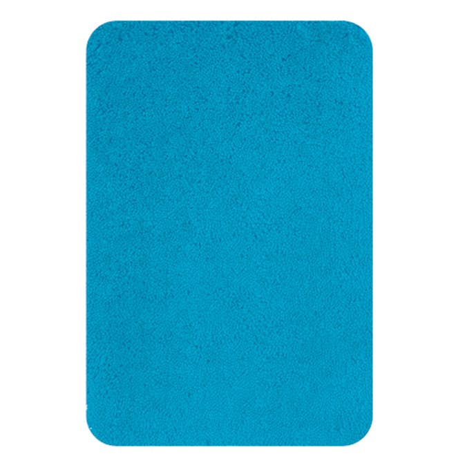 Badrumsmatta Spirella Highland Aqua