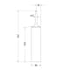 Toalettborste Duravit Starck T 009945