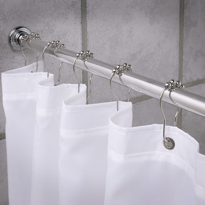 Duschring Debel Metall Med Kulor 12st