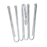 Gardintillbehör Kirsch 4-Fingerkrok Hög 10st Nickel