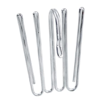 Gardintillbehör Kirsch 4-Fingerkrok Hög 10st Nickel