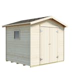 Förråd Luoman Lillevilla 7 med Dubbeldörr 4,94 m2