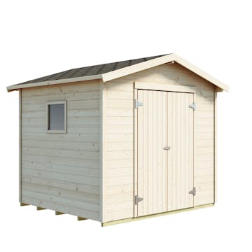 Förråd Luoman Lillevilla 7 med Dubbeldörr 4,94 m2