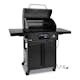 Elgrill Landmann 1192 Black 2023 med Gjutjärnsgaller med Inbyggd Termometer & Sidobord