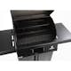 Elgrill Landmann 1192 Black 2023 med Gjutjärnsgaller med Inbyggd Termometer & Sidobord