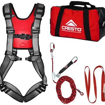 Fallskyddskit Cresto Worker Roofer Comfort 15 m