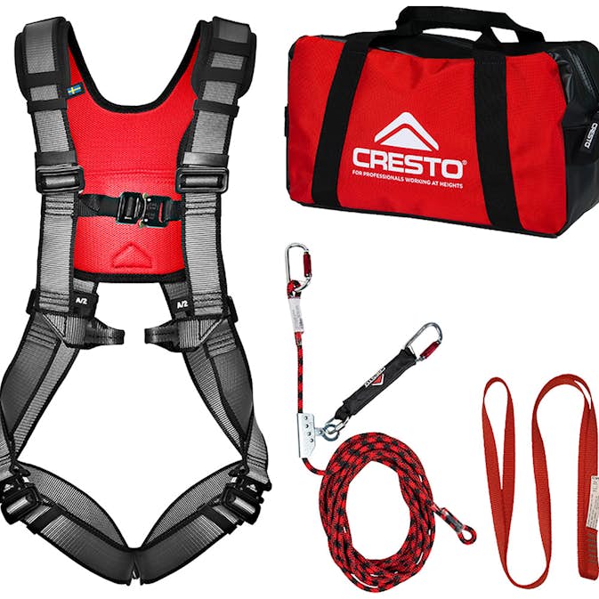 Fallskyddskit Cresto Worker Roofer Comfort 15 m