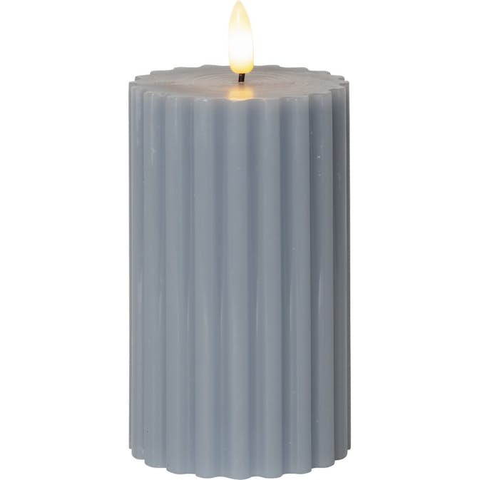 Blockljus Star Trading Flamme Stripe