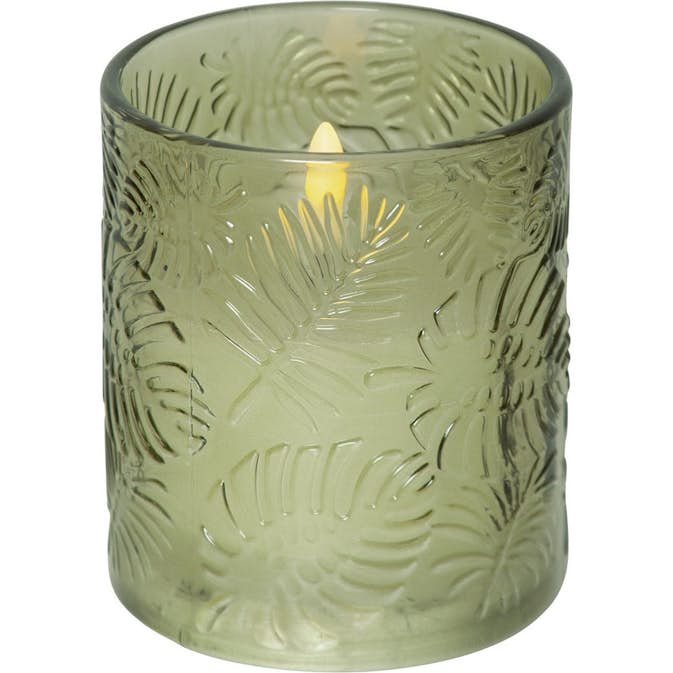 Blockljus Star Trading Flamme Leaf