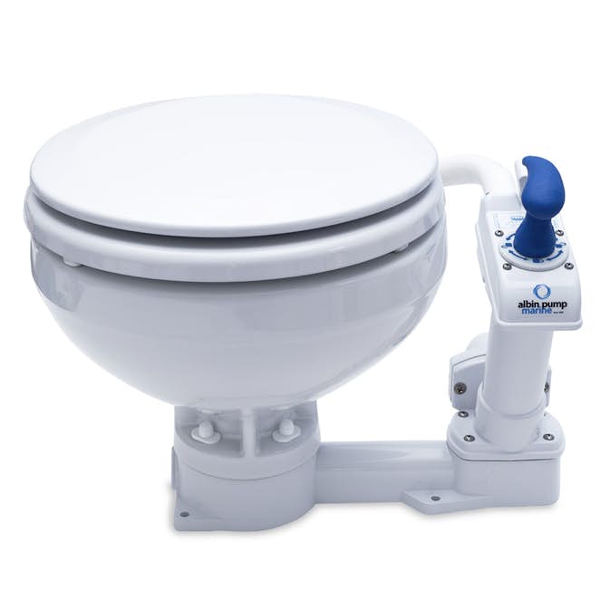 Marin Toalett Albin Group Marine Manuell Compact