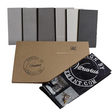 Provbitar Design By Cement Microcement 6 st Färger