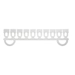 Gardintillbehör Kirsch Glid För U-skena Vit