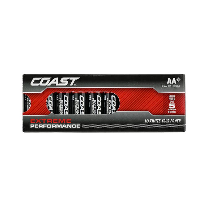 Batteri Coast AA 10-Pack