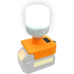 Arbetsbelysning Japcell LED Arbetslampa 1300 Lumen för Dewalt 18V Batteri