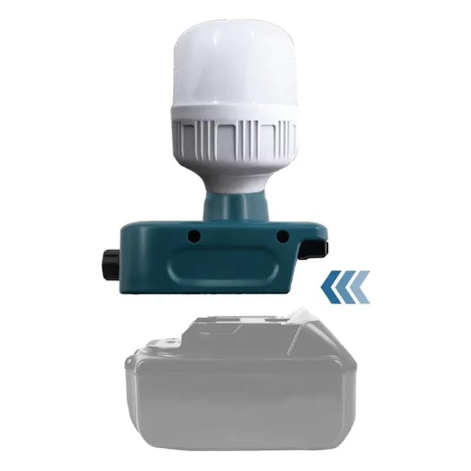 Arbetsbelysning Japcell LED 1300 Lumen Kompatibel Med Bosch 18V ProCore Batterier