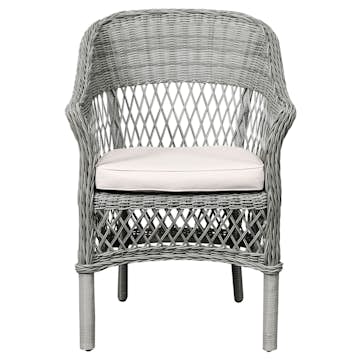 Trädgårdsstol VILA Hven med Dyna i Sandfärg