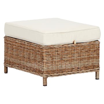 Fotpall Rotting VILA Gotland med Dyna och Aluminiumram