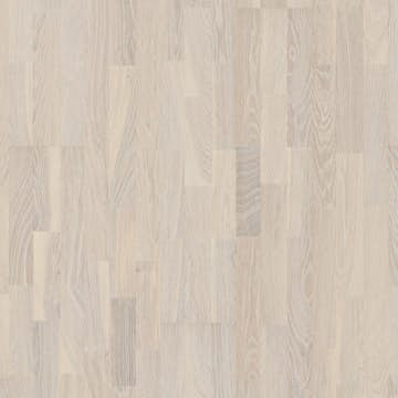 Parkettgolv Boen Ek Concerto Vit Live Pure Ultra Matt lack 3-Stav