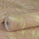 Tapet WOW Elegant Leaves Persika