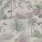 Tapet WOW Paradise Grå/Rosa