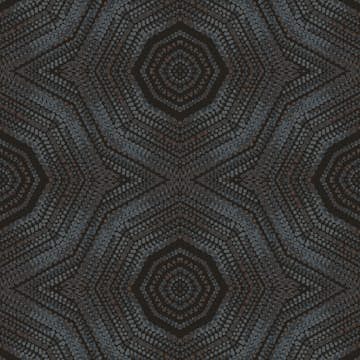 Tapet WOW Earth Blå/Antracit