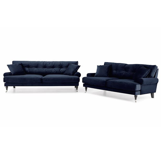 Soffgrupp Scandinavian Choice Andrew 3-sits+2-sits Sammet