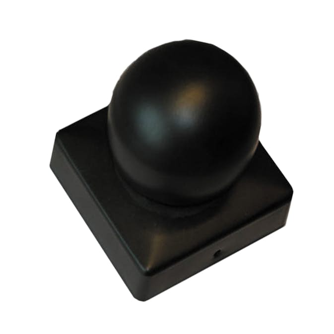 Stolphatt Hortus Svart med Kula