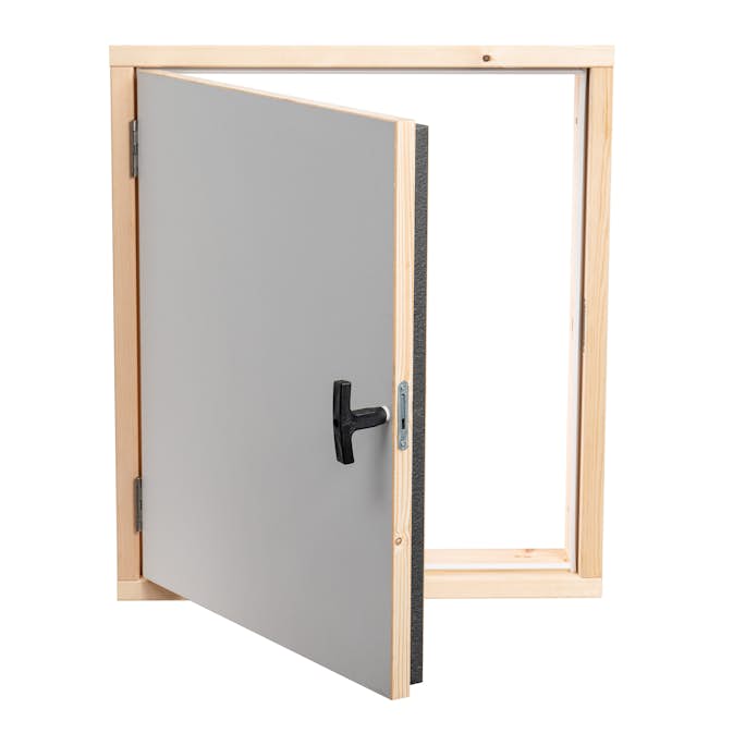 Vägglucka Dolle EI45 WH Brandklassad