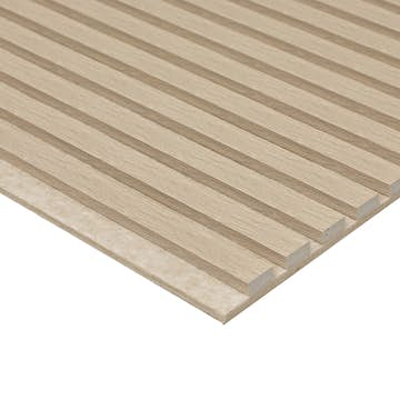 Akustikpanel Lundbergs SPA Beige Filt 2680x615x24 mm