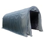 Garagetält Prohall 3,5x7,5x3,5 m Grå Tälthall