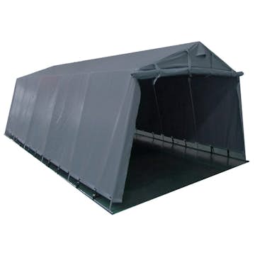 Garagetält Prohall 3,4x7 m Grå Tälthall