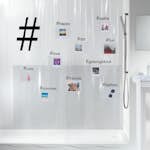 Duschdraperi Spirella Hashtag