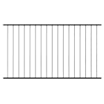 Staket Green Land Garden Aluminium Svart