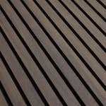 Akustikpanel Lundbergs Kastanj 2780x615x20 12 Ribbor