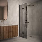 Duschdörr Hietakari Classic 103 Vikbar