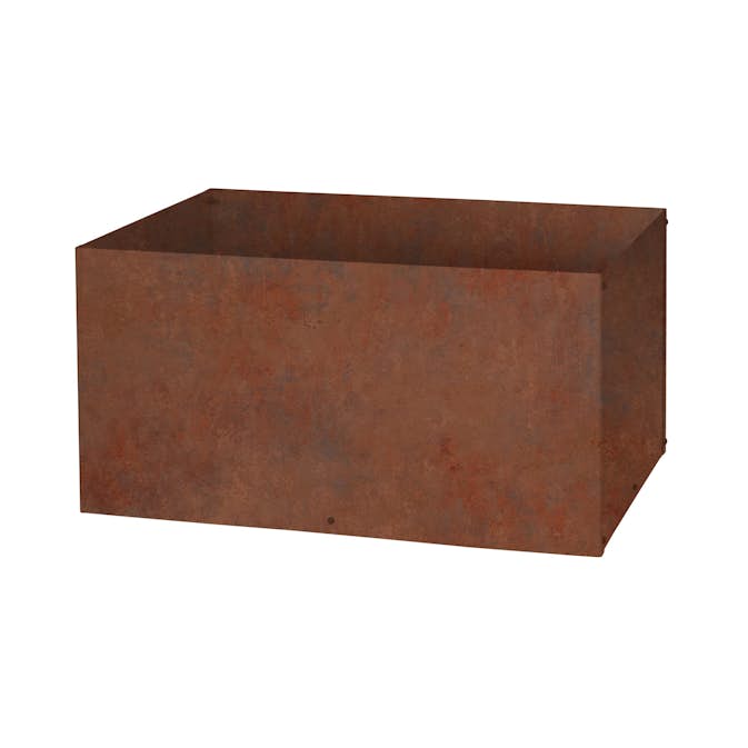 Blomlåda Skotte Garden Corten 80x40x40 cm, Växtlåda, Utomhuskruka