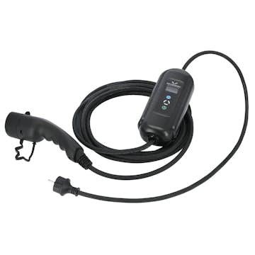 Laddare Motorwerk EV Type2 För Elbil 8 m 3,7kW 1-fas 16A