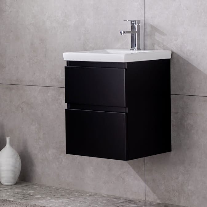Tvättställsskåp Bathlife Eufori Small Svart
