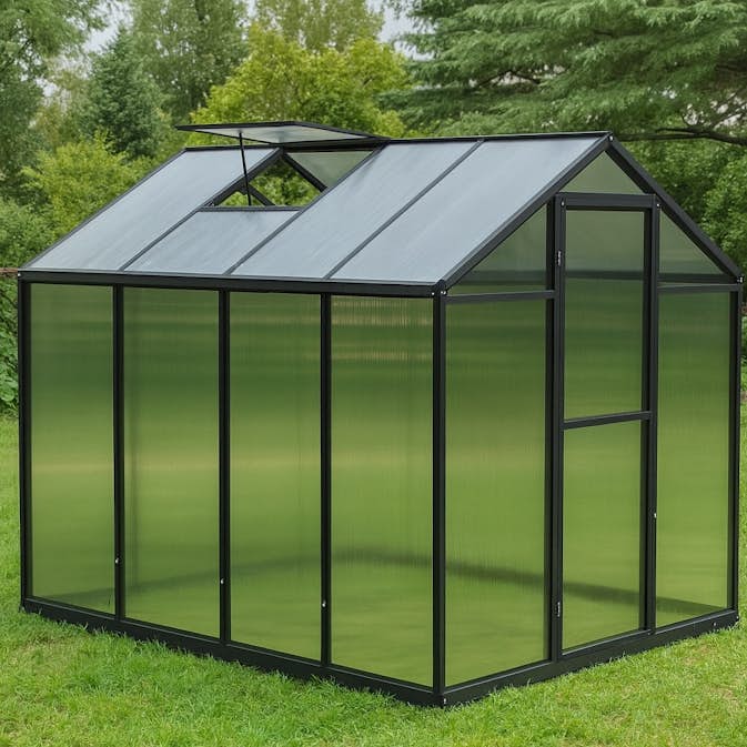 Växthus Green Land Solid 4,6 m² Polykarbonat