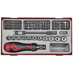 Bitsskruvmejselsats 84 delar Teng Tools TTMDR84