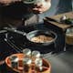 Stekpanna Fiskars Hard Face 20 cm Med Non-Stick Beläggning och Silikonlock