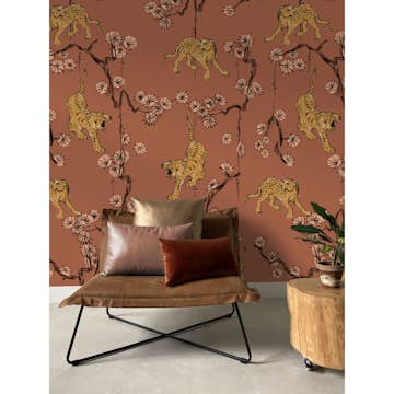 Fototapet Stapelgoed Rosa Panter