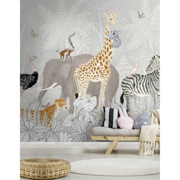 Fototapet Art for the Home Barnens Djungel